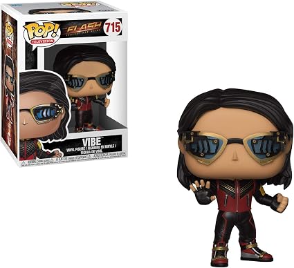 Funko Pop! Television : The Flash Fastest Man Alive : Vibe #715 With Soft Protector Case