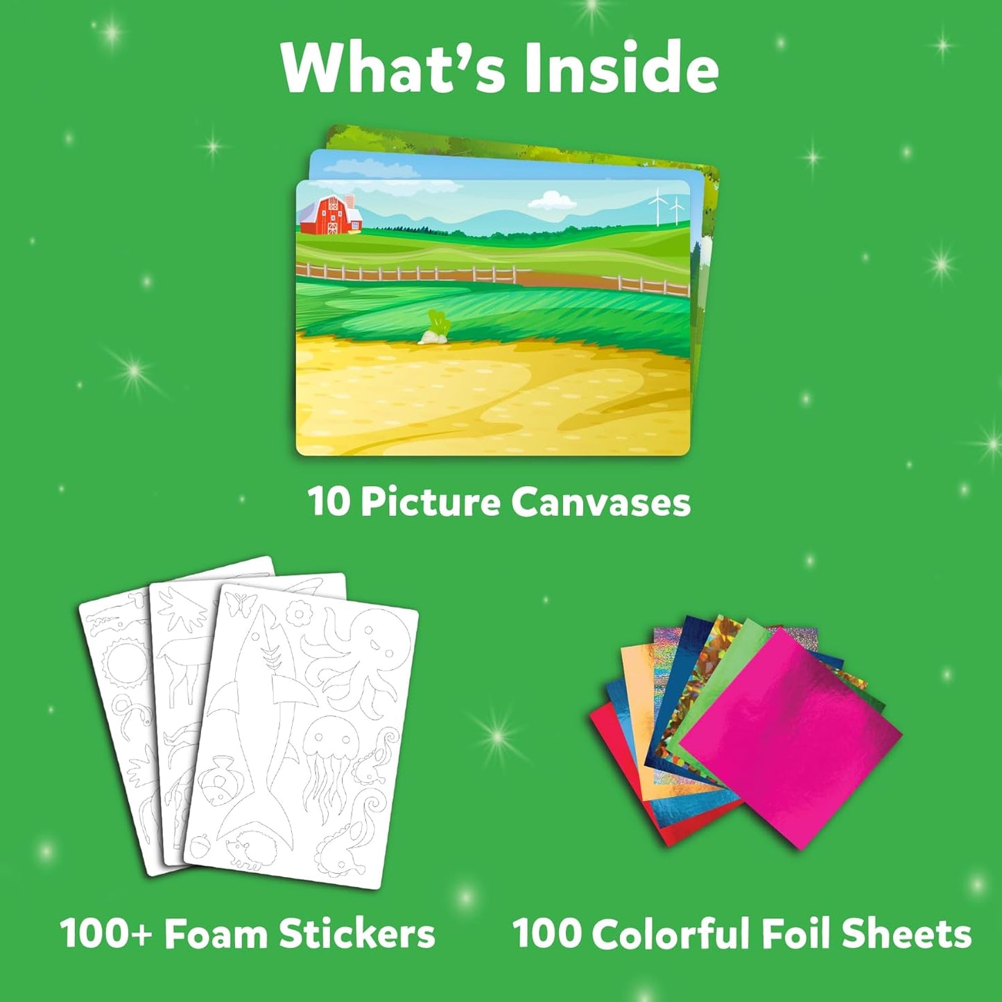 Skillmatics Foil Fun World of Animals