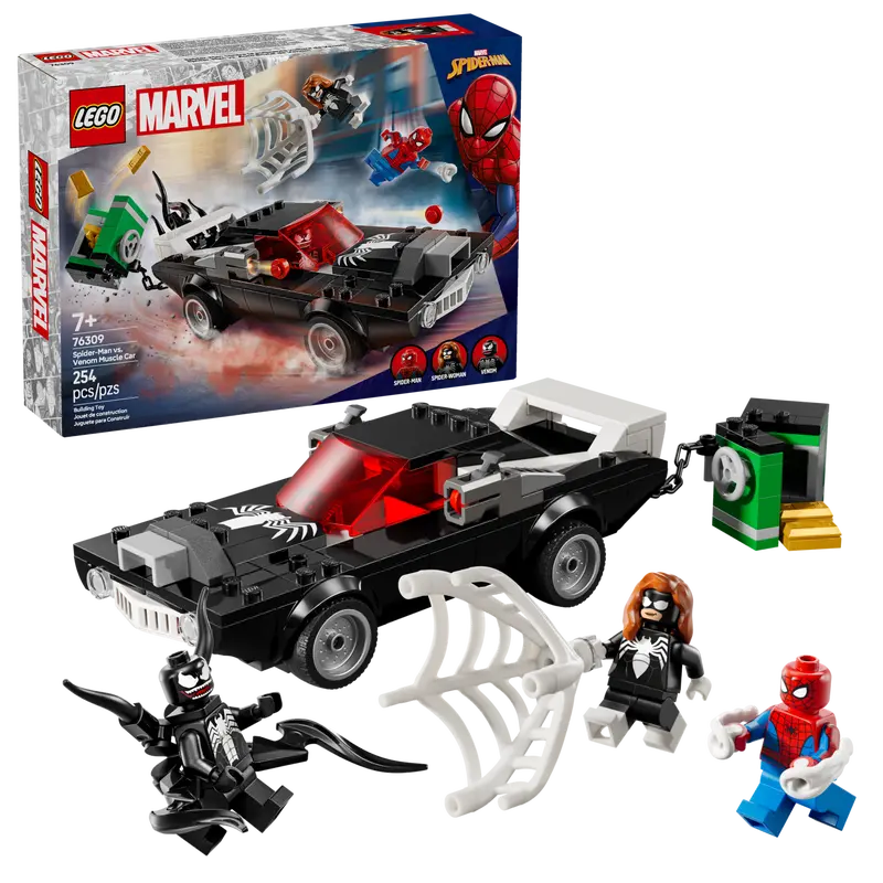 Lego Marvel #76309 Spider-Man VS. Venom Muscle Car