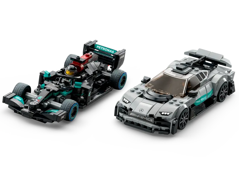 Lego Speed Champions Mercedes-AMG F1 W12 E Performance & Mercedes-AMG Project One 76909