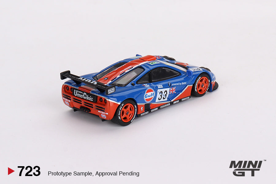 Mini GT McLaren F1 GTR #33 1996 Le Mans 24 Hrs Limited Edition Blister Pack