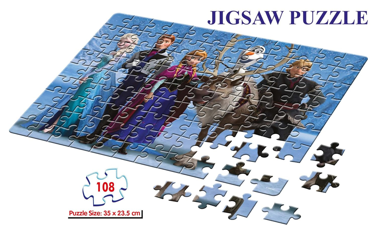 Frank Disney Frozen Jigsaw Puzzle 108 Pieces