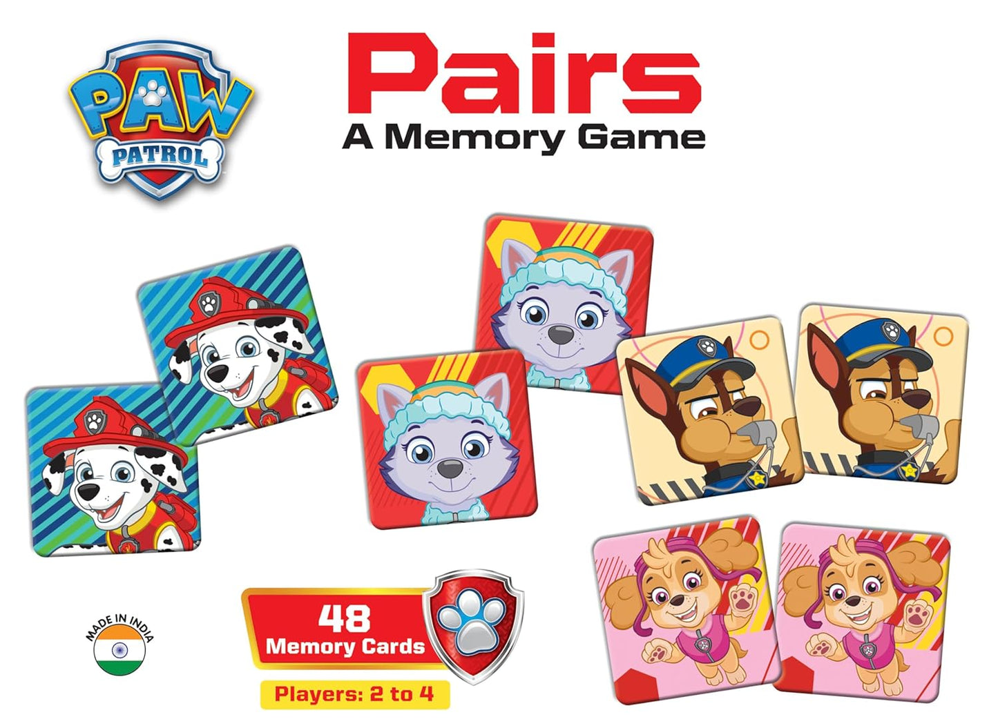 Frank Paw Patrol - Pairs A Memory Game
