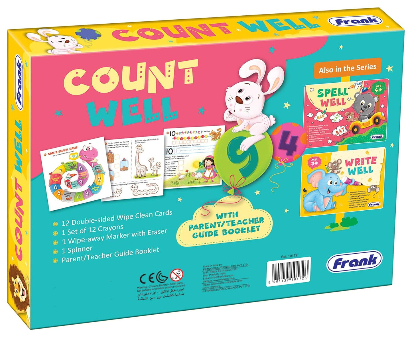 Frank Count Well Early Learning Educational Kit