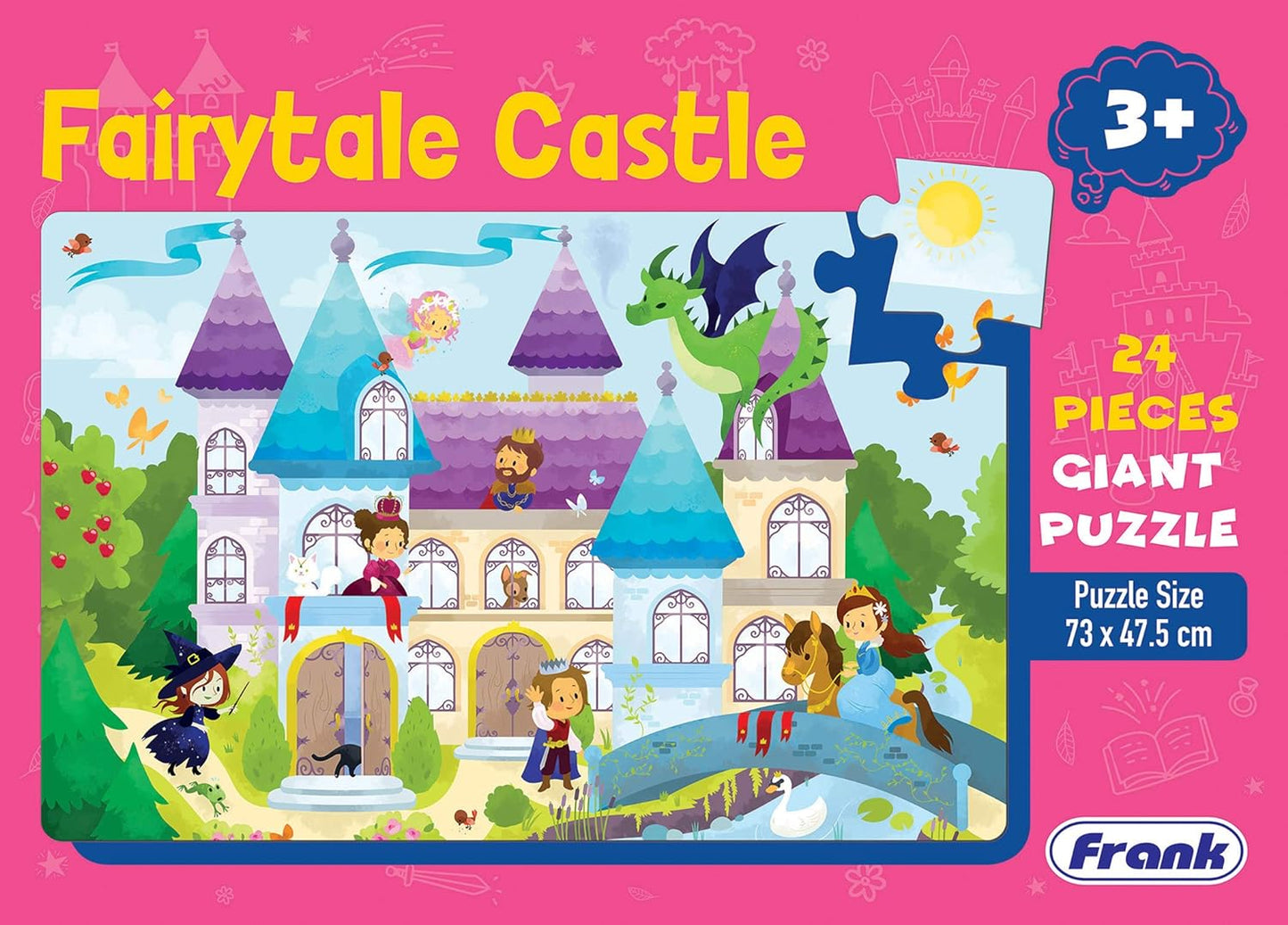 Frank Giant Floor Jigsaw Puzzle Fairy Castle