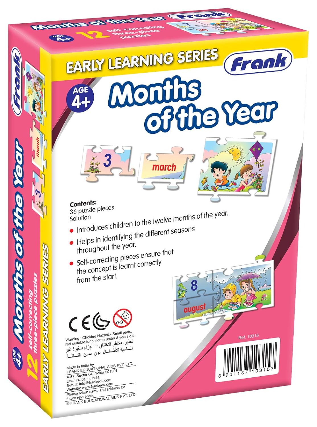 Frank Months of The Year Puzzle