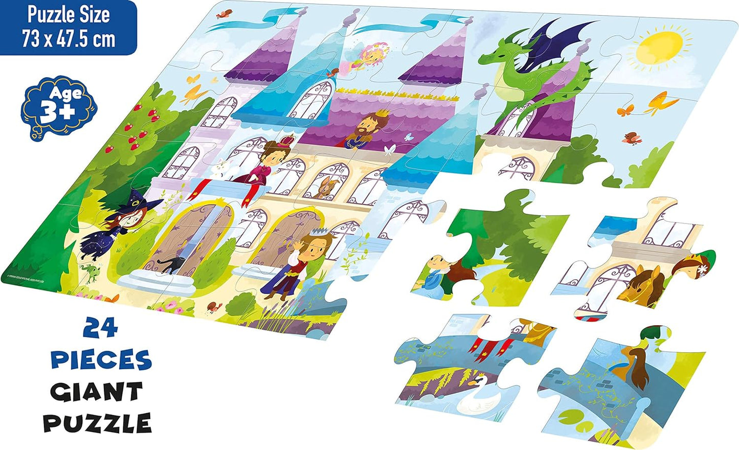 Frank Giant Floor Jigsaw Puzzle Fairy Castle