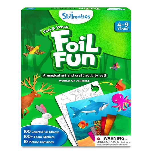 Skillmatics Foil Fun World of Animals