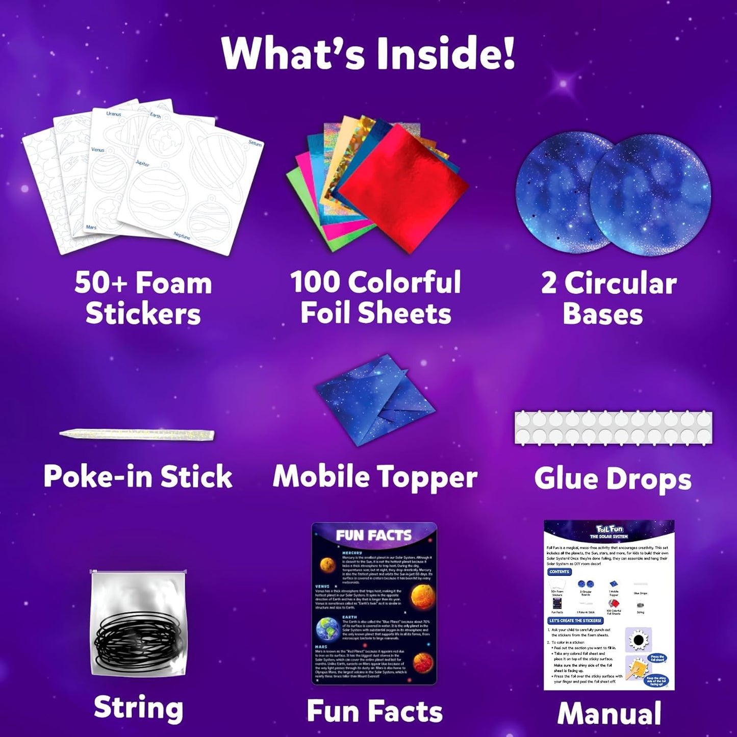 Skillmatics Foil Fun The Solar System