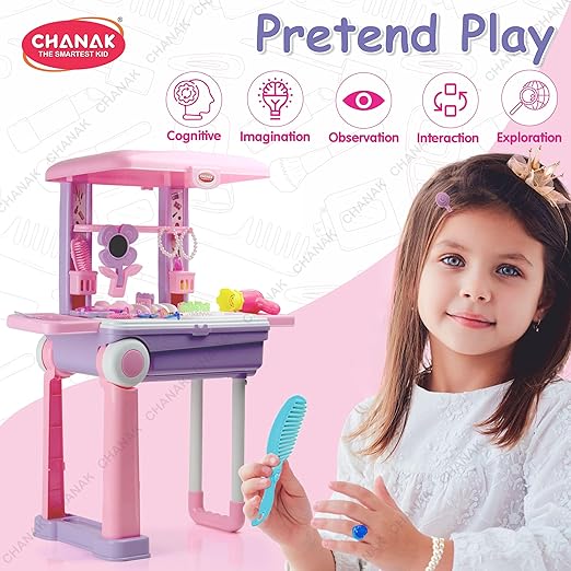 Chanak Little Beauty Set Trolley With Wheels