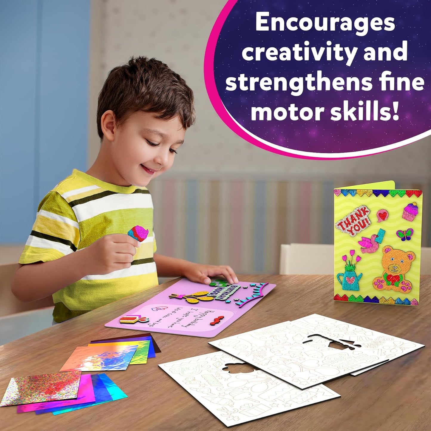 Skillmatics Foil Fun A Magical Card Making Set