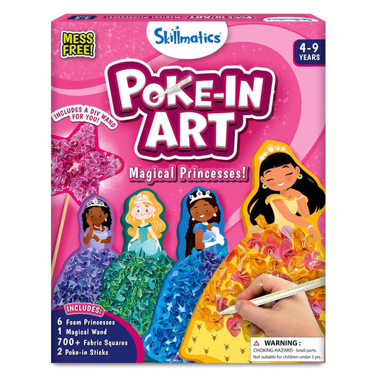 Skillmatics Poke-in Art Magical Princesses