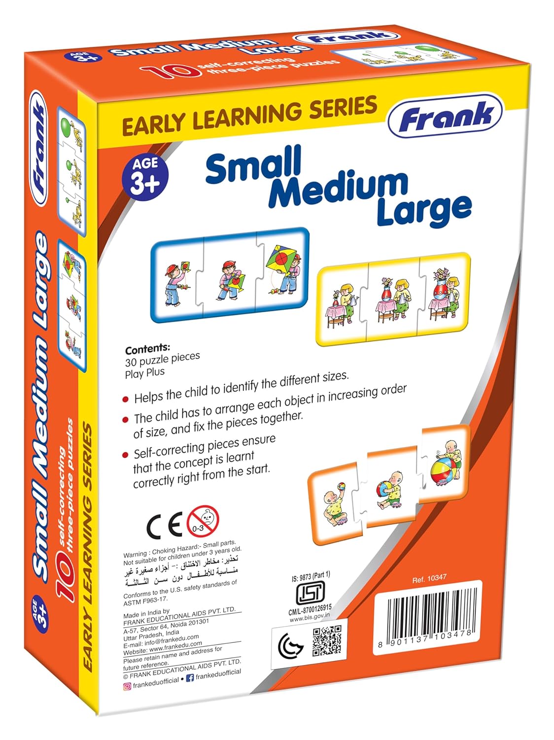 Frank Small Medium Large Puzzle