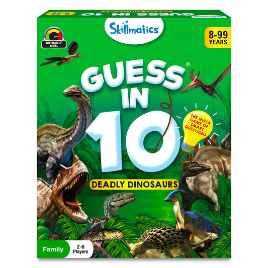 Skillmatics Guess In 10 Deadly Dinosaurs