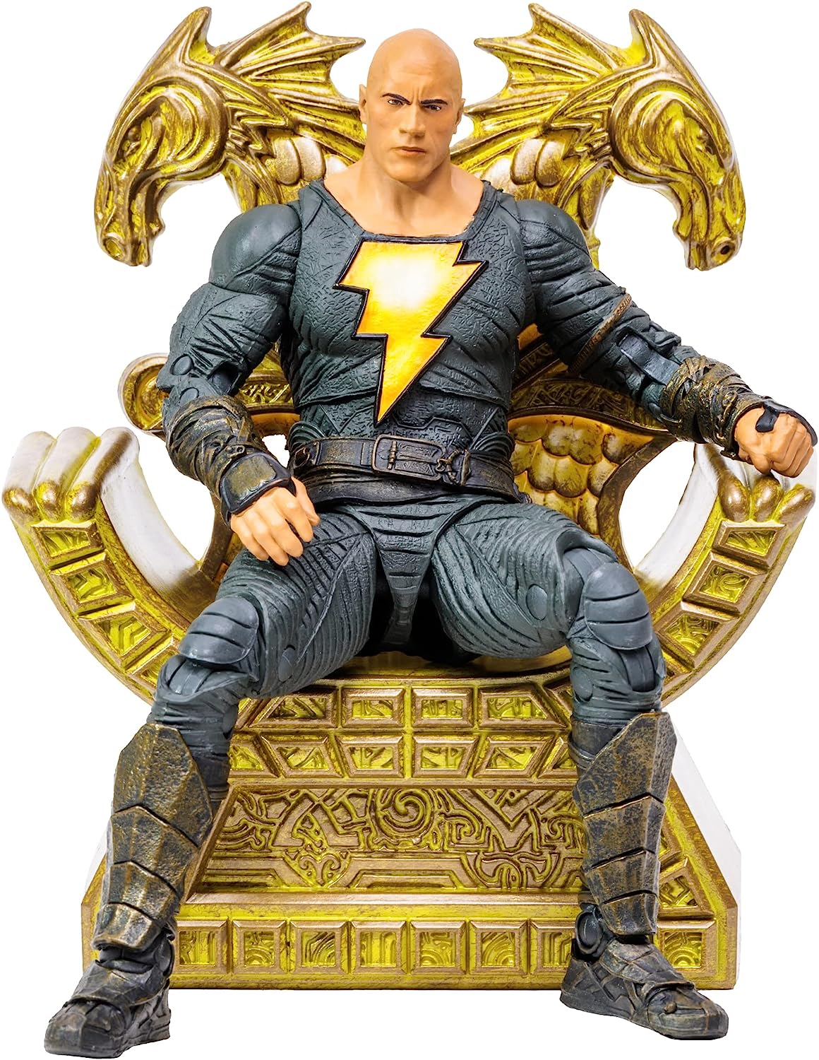 McFlarlane Toys : DC Multiverse Black Adam with Throne