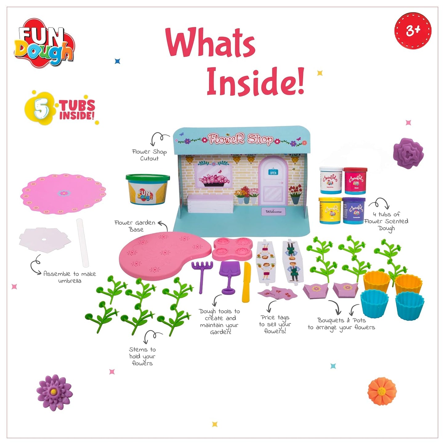 Funskool Flower Shop Fun Dough