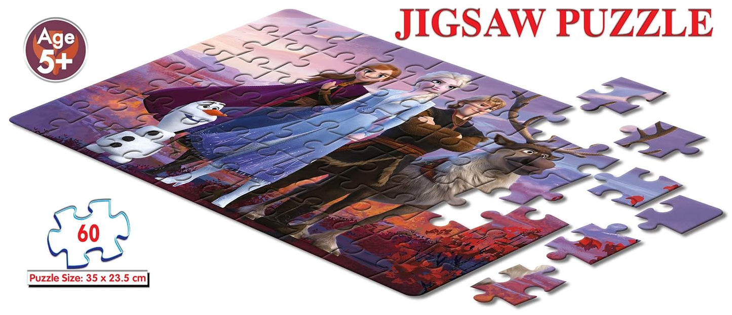 Frank Disney Frozen 2 Jigsaw Puzzle (60 Pieces) for Kids Above 5+ Years