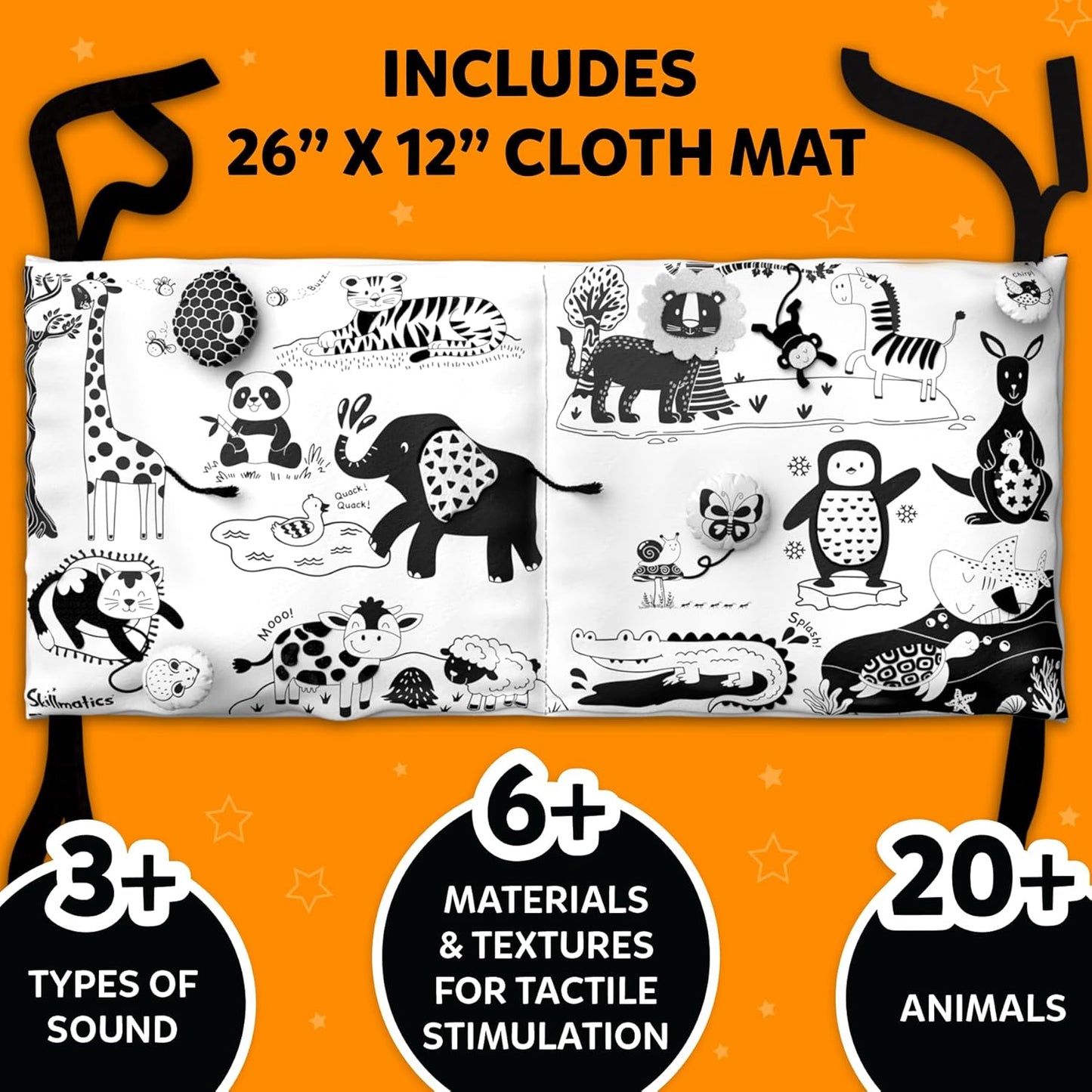 Skillmatics High Contrast Sensory Mat