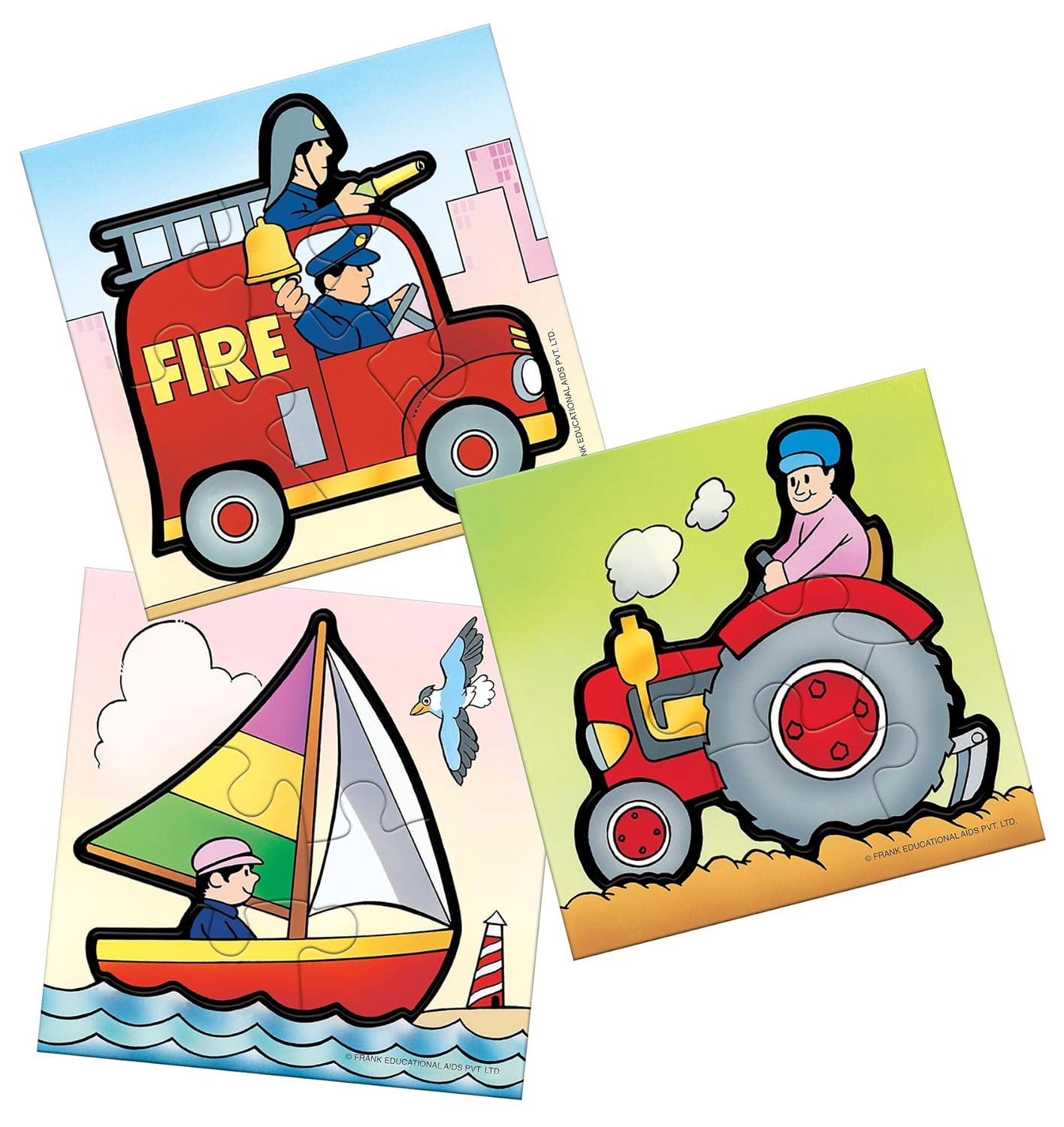 Frank Transport Theme Jigsaw Puzzle