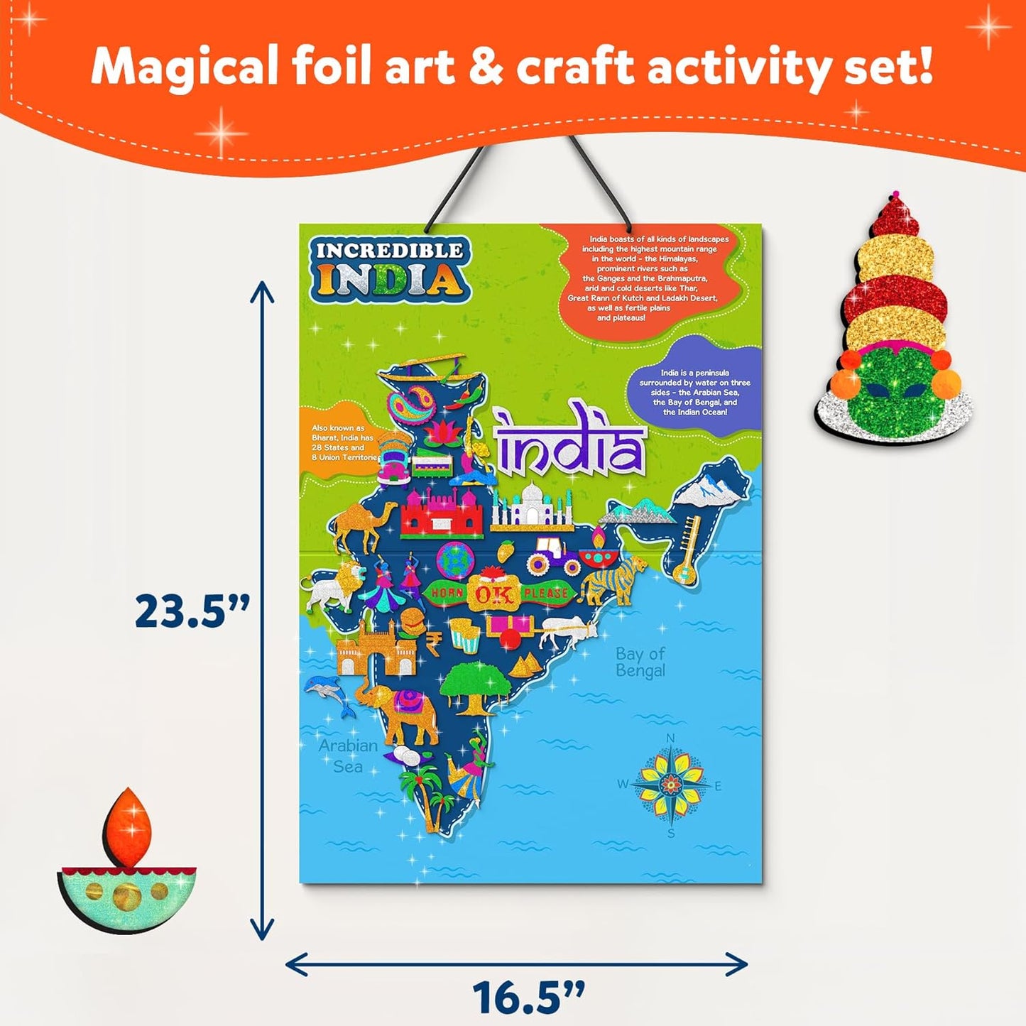Skillmatics Foil Fun Incredible India