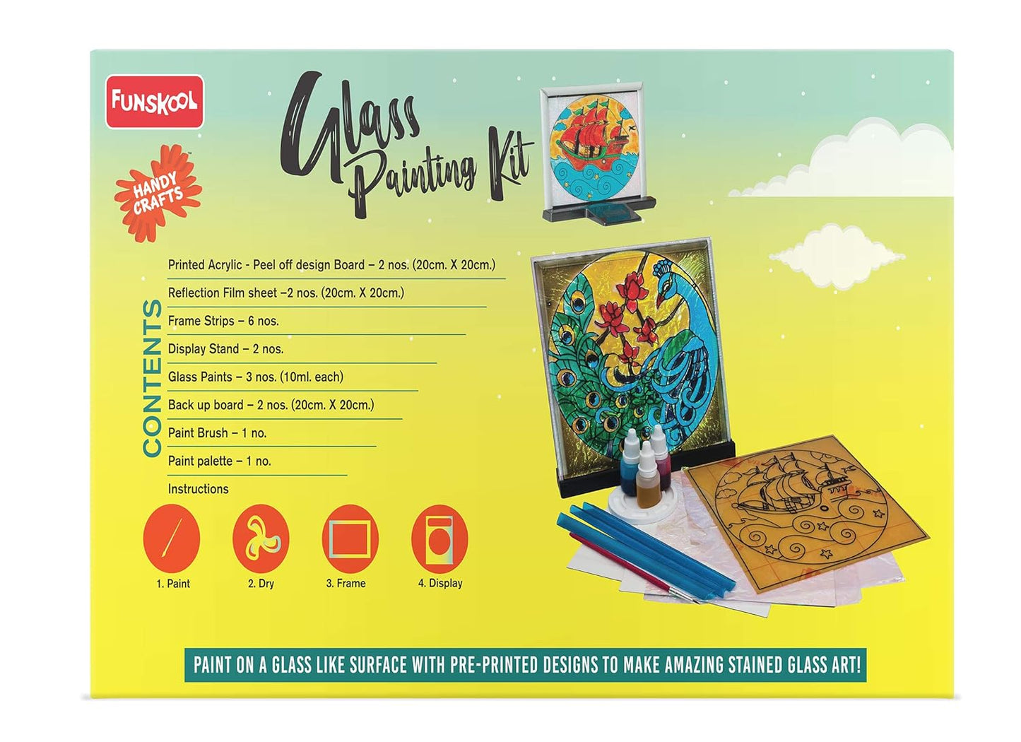 Funskool Glass Painting Kit