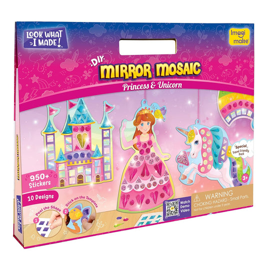 Imagi Make DIY Mirror Mosaic Princess & Unicorn