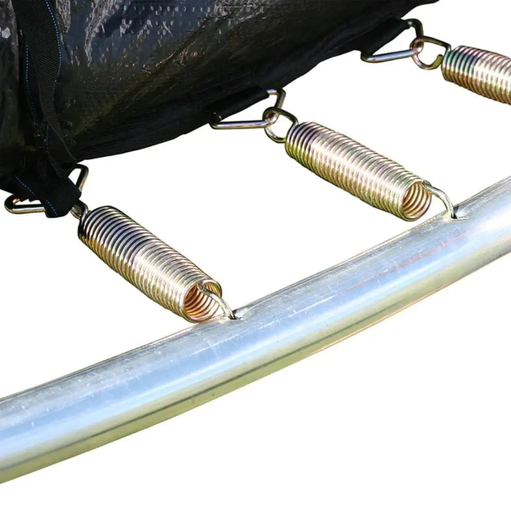 Skywalker Trampoline 8 feet Trampoline with Safety Enclosure – Blue (for age 6+ Years) with warranty