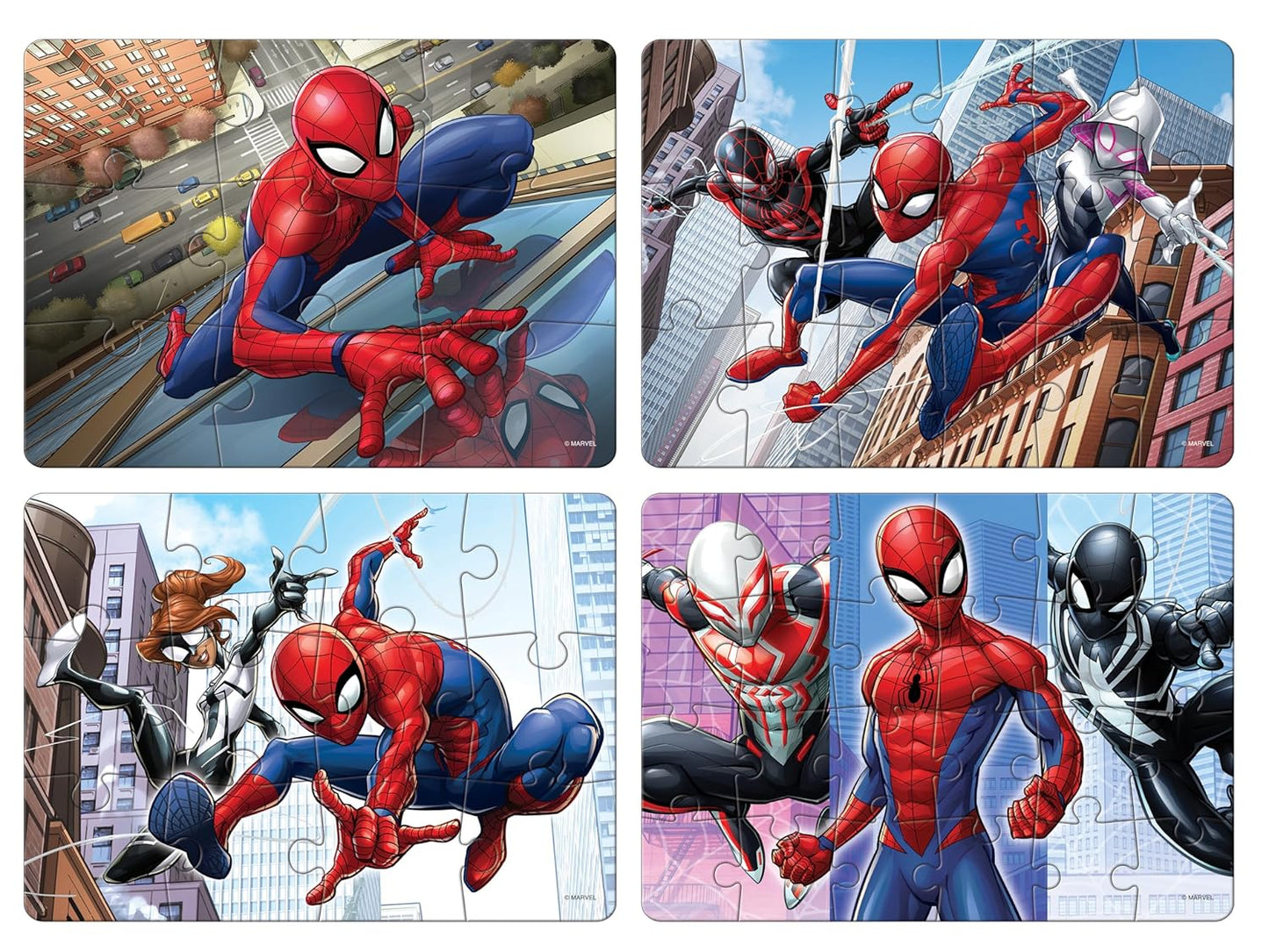 Frank Spider-Man 4 in 1 Jigsaw Puzzle