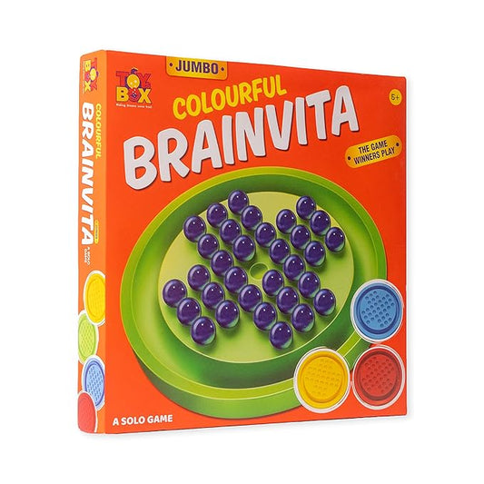 Toys Box Jumbo Colourful Brainvita Multicolour