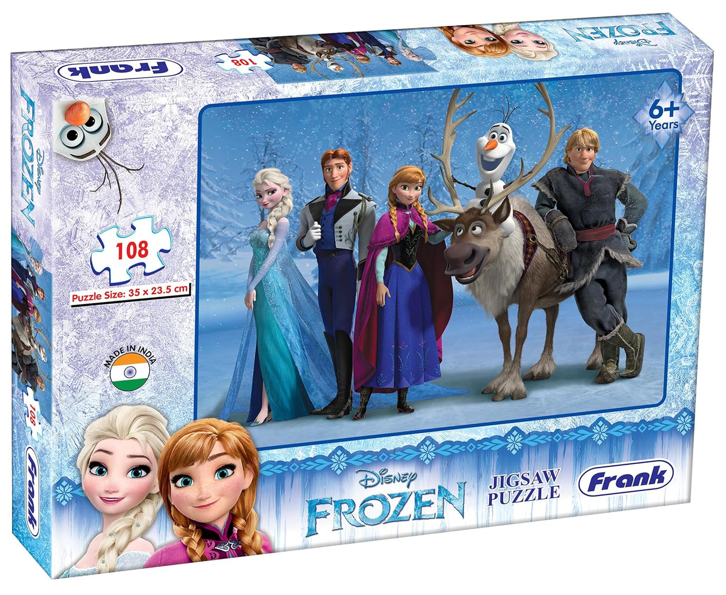 Frank Disney Frozen Jigsaw Puzzle 108 Pieces