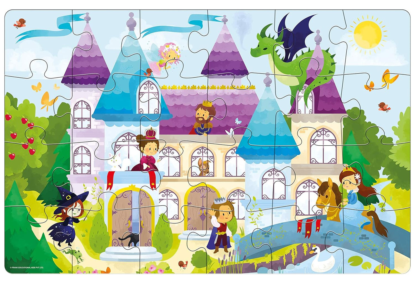 Frank Giant Floor Jigsaw Puzzle Fairy Castle