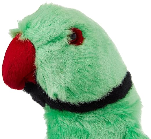 Wild Republic Green Parrot 12 Inches