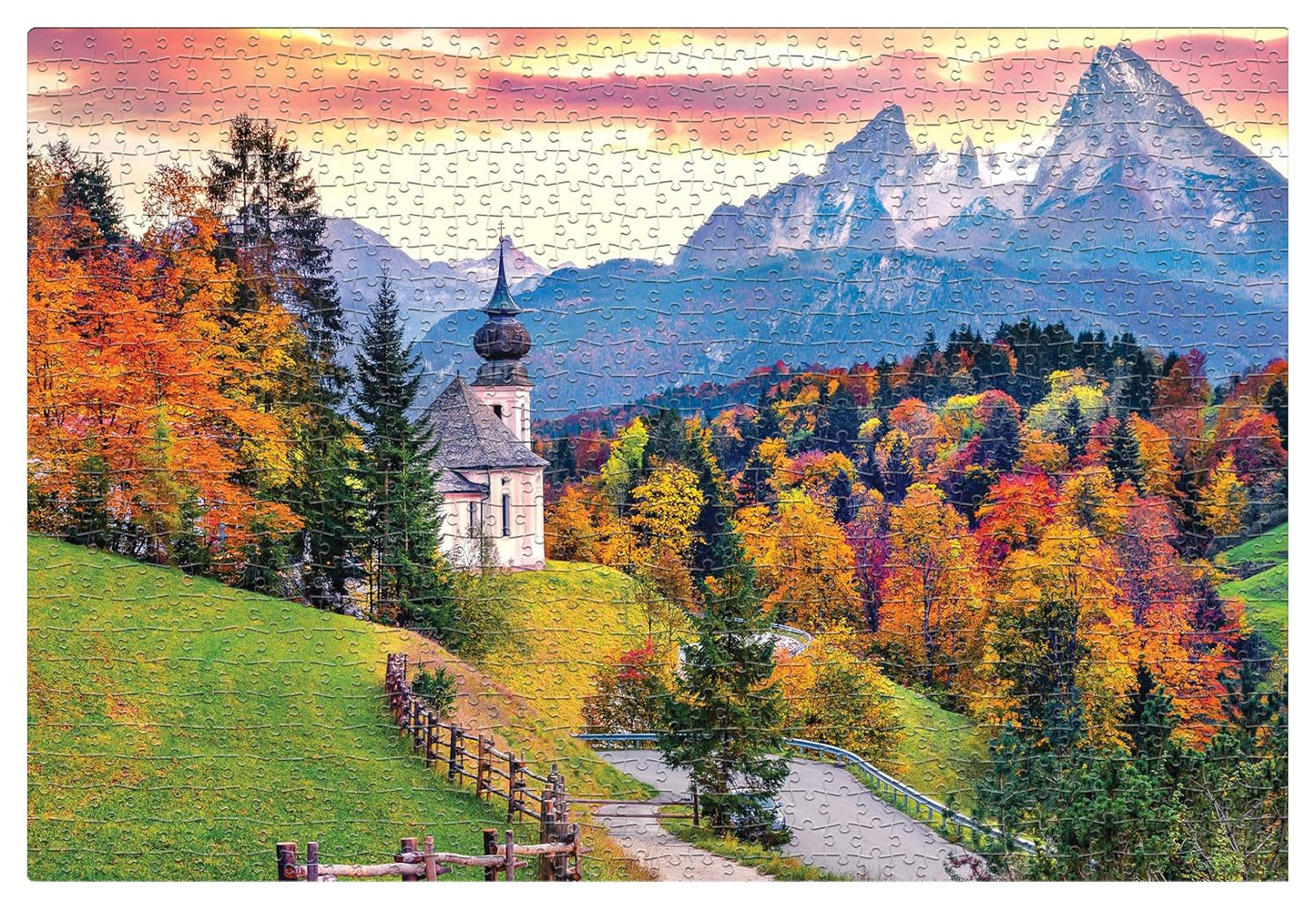 Frank Autumn Sunrise 1000 Piece Jigsaw Puzzle
