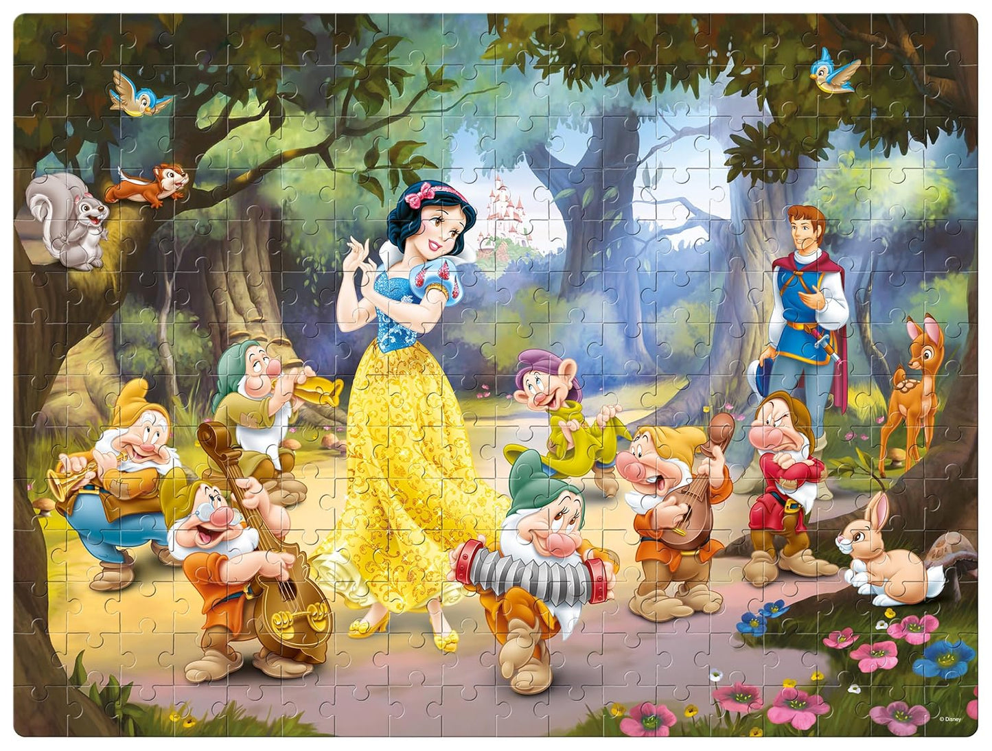 Frank Disney Princess Snow White and The Seven Dwarfs Jigsaw Puzzle 250 Pieces Jigsaw Puzzle
