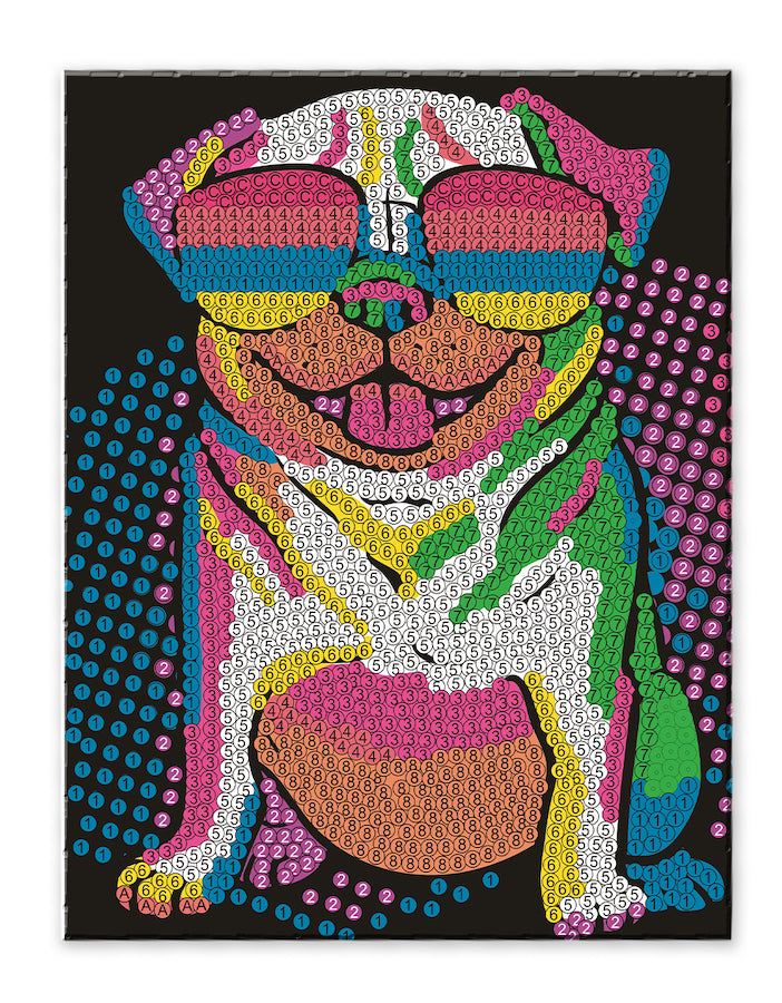 Sequin Sparkles Pug Life - Hinkler