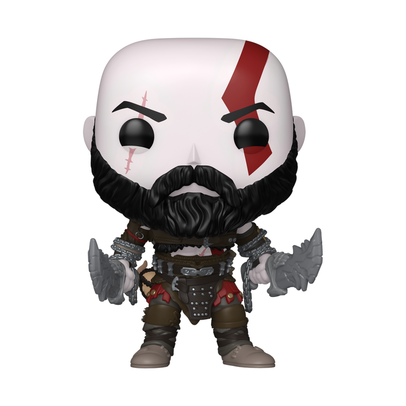 Funko Pop! Games : God Of War Ragnarok : Kratos ( With Blades ) #1285 With Soft Protector Case