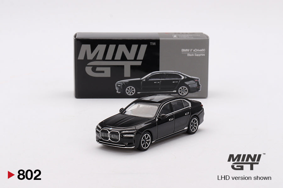 Mini GT BMW i7 XDrive60 Black Sapphire
