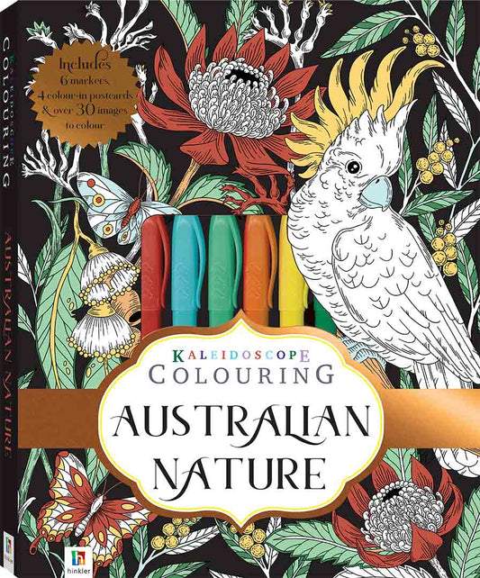 Kaleidoscope Colouring Australian Nature - Hinkler