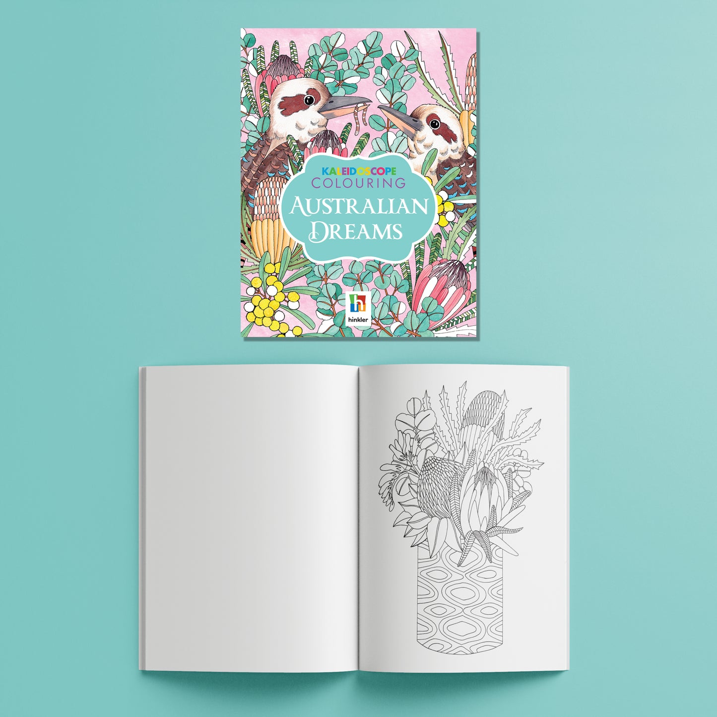 Kaleidoscope Colouring Australian Dreams - Hinkler