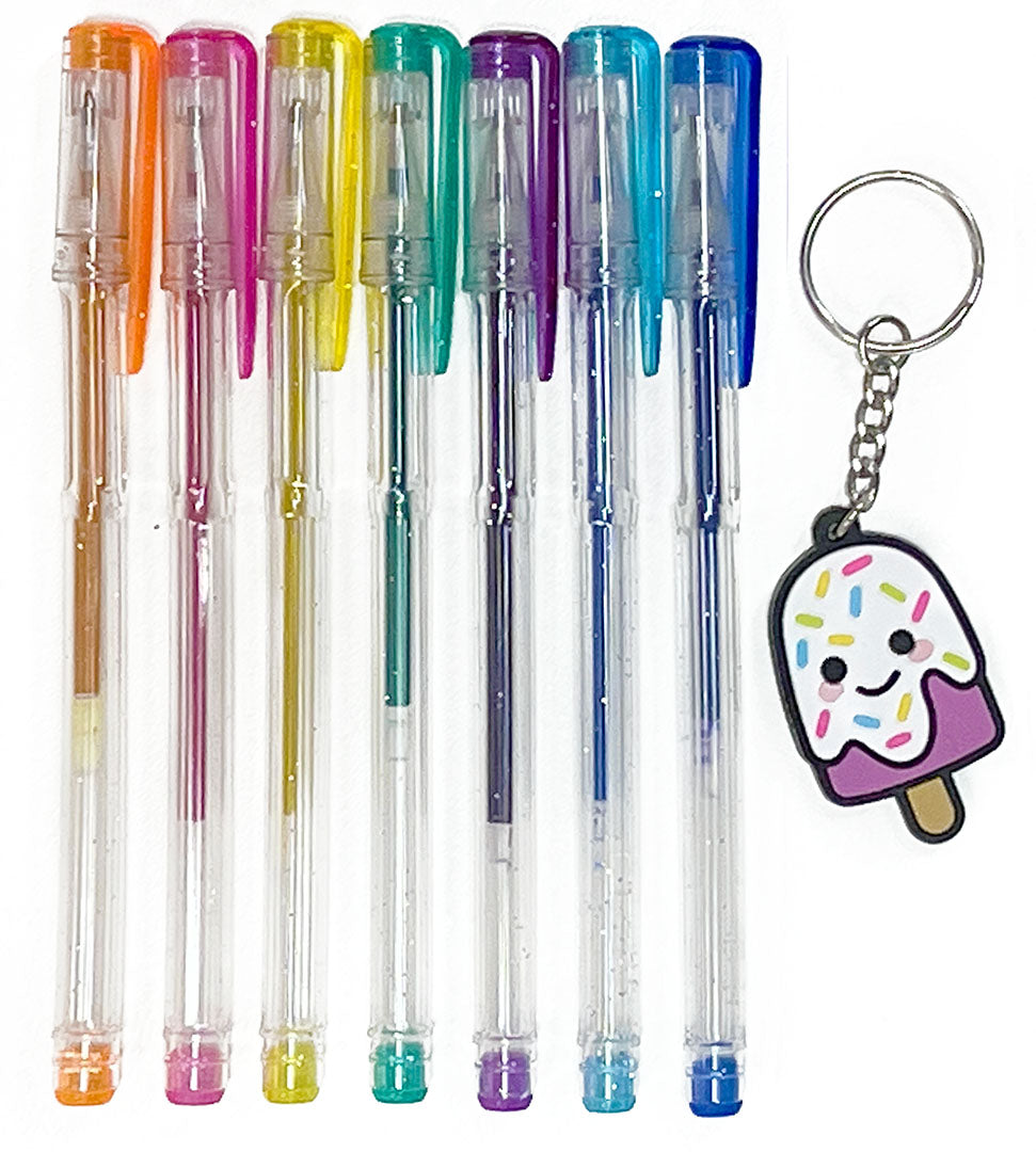 Kaleidoscope Tutti Fruitti Gel Pen Colouring - Hinkler