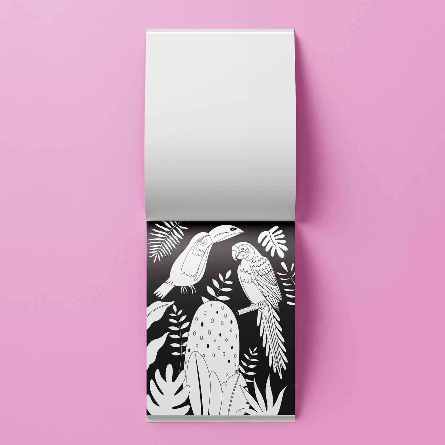 Kaleidoscope Colouring Neon Jungle Colouring Kit - Hinkler