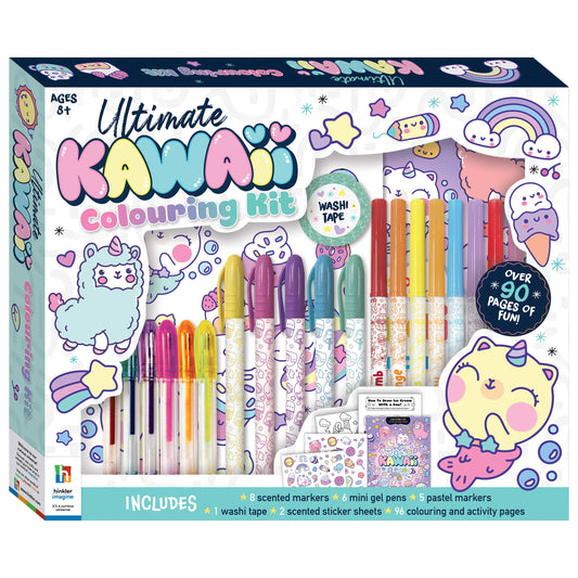 Ultimate Kawaii Colouring Kit - Hinkler