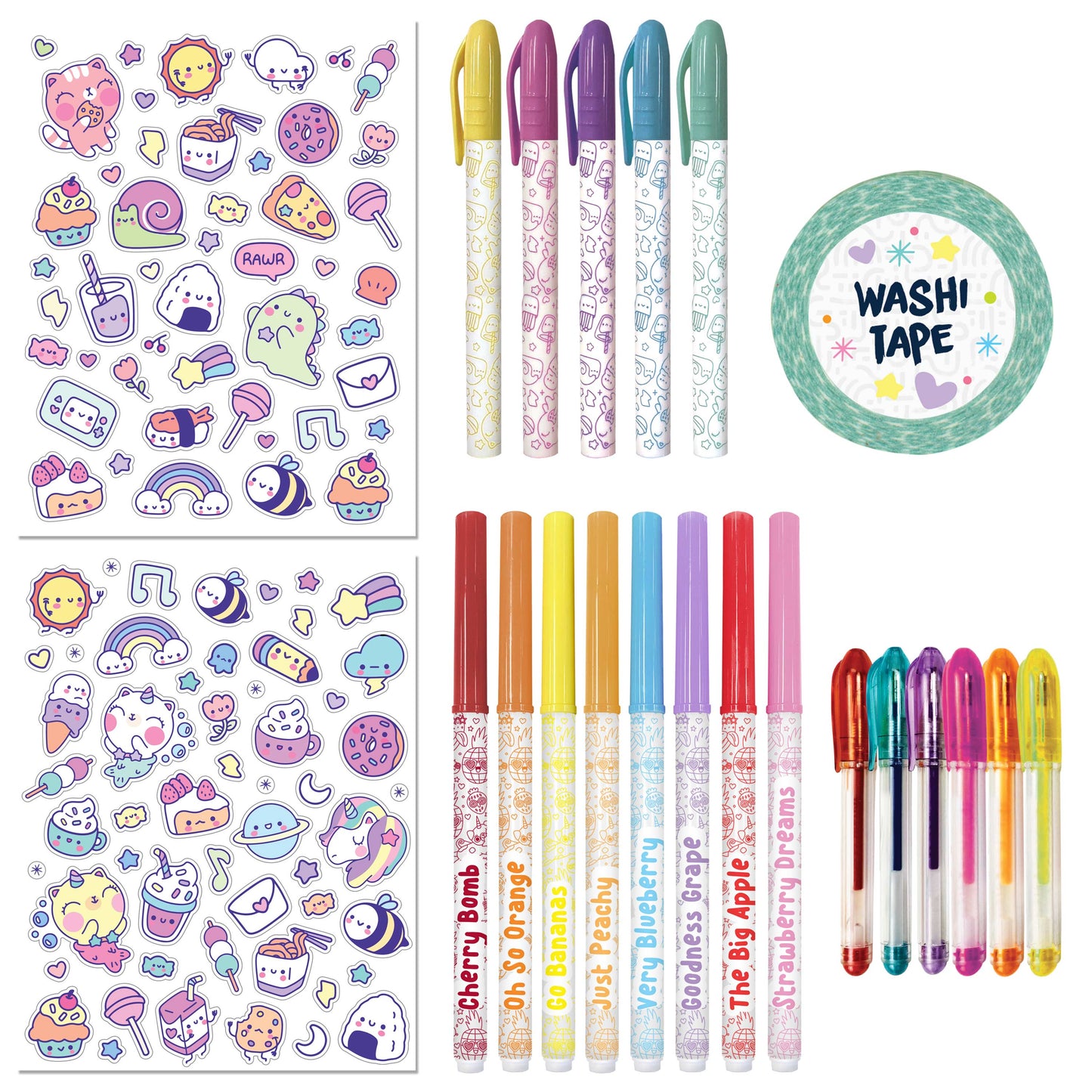 Ultimate Kawaii Colouring Kit - Hinkler
