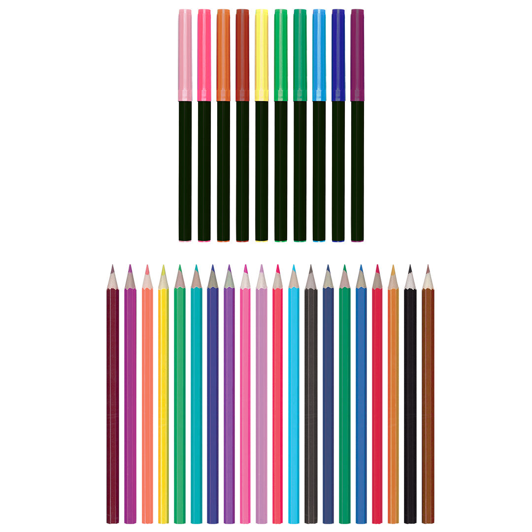 Amazing Animals Ultimate Colouring Kit - Hinkler