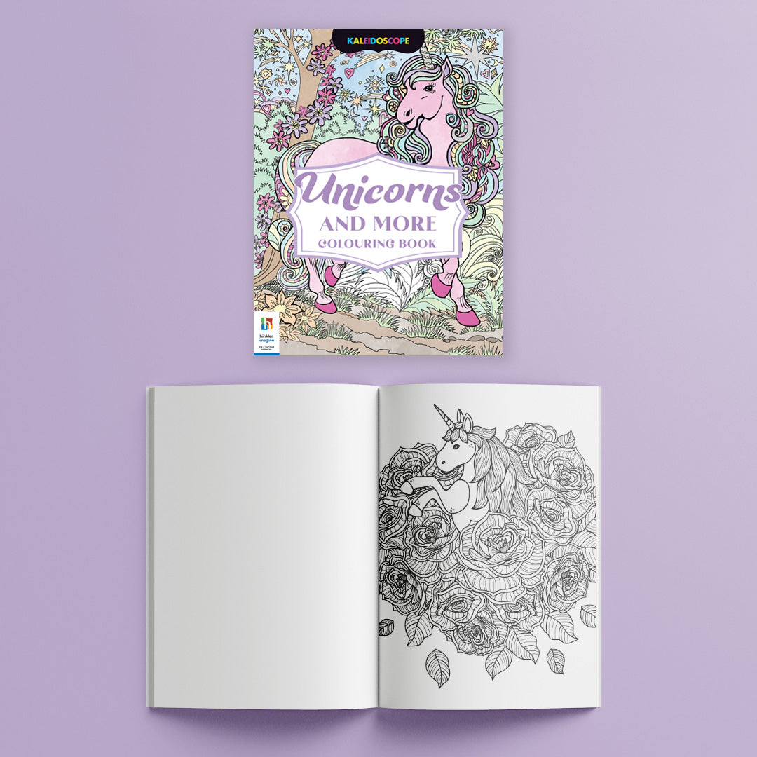 Kaleidoscope Ultimate Unicorns Colouring Carry Case - Hinkler