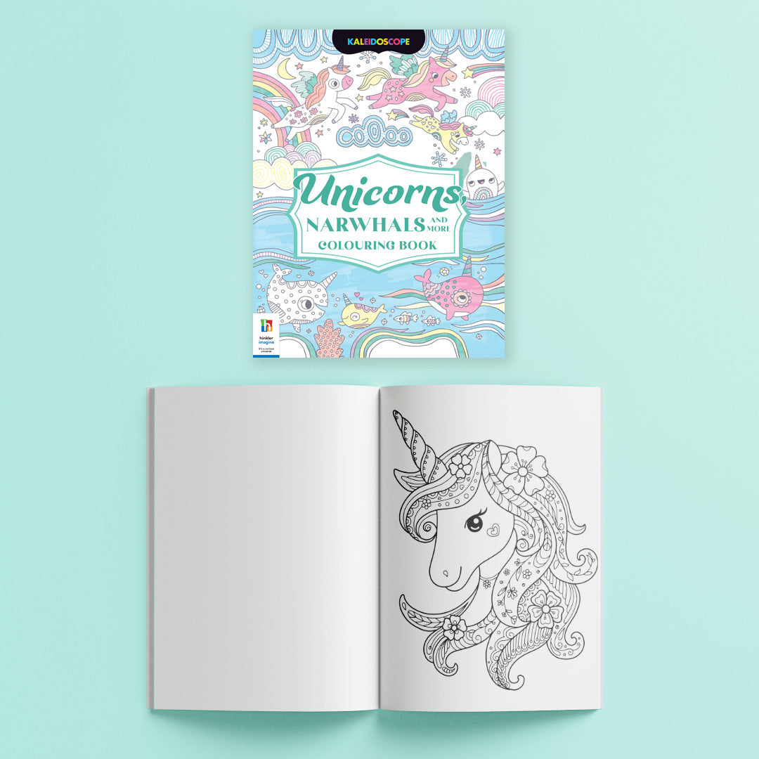 Kaleidoscope Ultimate Unicorns Colouring Carry Case - Hinkler