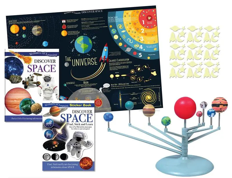 Wonders Of Learning Discover Space Educational Box Set