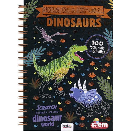 Scratch & Explore Dinosaurs - Bookoli