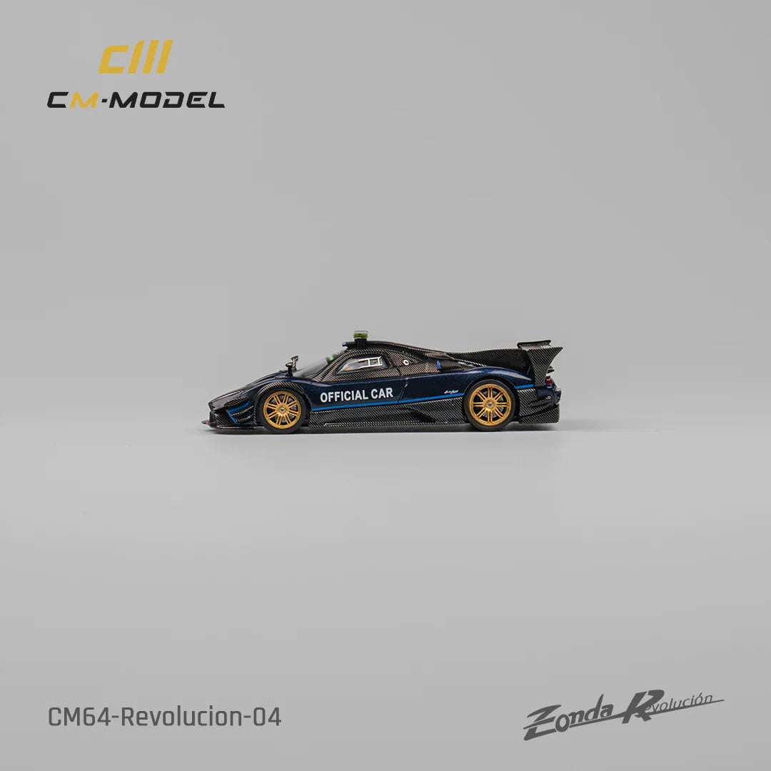 CM Model 1/64 Pagani Zonda Revolucion Safety Car With Acrylic Case