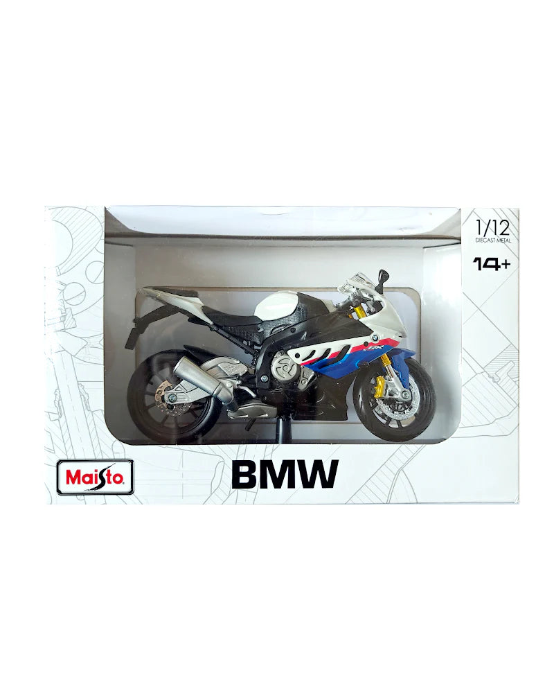 Maisto BMW S 1000RR Diecast Motorcycle 1:12 Scale Model